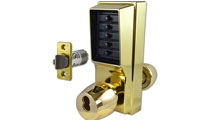 Kaba 1021B (1000-2)  Mechanical Digital Combination Lock with Key Bypass