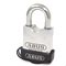 ABUS 83/55 Hardened Steel Open Shackle Padlock- with plastic cover view 1 thumbnail