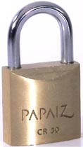 Enfield ERS30 Brass Padlock with Stainless Steel Shackle