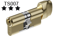 EVVA ICS Euro Thumbturn Cylinder - 3 Star Kitemarked