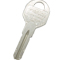 Squire SS50CS Closed Shackle Padlock with EVVA ICS key - Fully Protected key view 2 thumbnail
