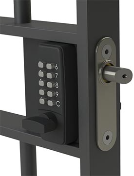 GATEMASTER DGLS Single Sided Handed Digital Gate Lock
