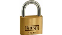 Kasp 125 Series Premium Brass Padlock 15mm