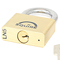 Squire LN5S MARINE - 50mm - Brass Padlock  Stainless Steel Shackle view 2 thumbnail