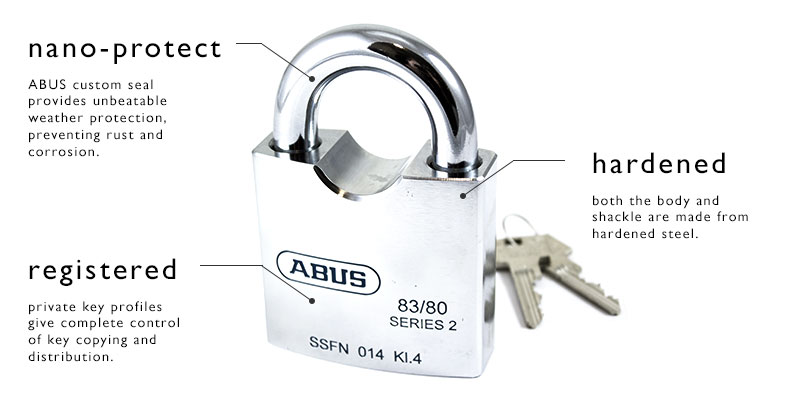ABUS 83-80 padlock