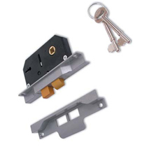 thumbnail image 2 of Union 2242 2 Lever Mortice Sashlock - 64mm/2.5 Inch, Silver Enamelled Finish 2 of 4