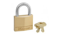 Master Lock 140D - 40mm Brass Padlock
