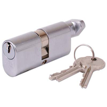Union 2 x 13 Oval Key and Turn Cylinder