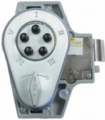 Kaba 917 (NL100)  Mechanical Digital Combination Lock Satin Chrome