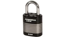Federal FD8102 laminated padlock