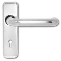 Asec Alumimium Lever Lock Handle (pair)