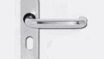 Asec Alumimium Lever Lock Oval Profile (pair)
