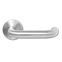 Pair of Stainless Steel Lever Handles for Gate Lock Kit