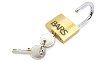 BARS BRASS Padlocks