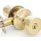 BARS Secure Knobset - Entrance - Brass Finish view 1 thumbnail