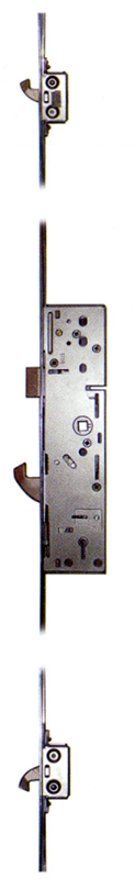 ERA Vectis Lever Operated Latch and Deadbolt - Split Spindle - 2 Hook