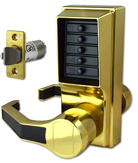 Kaba L1011 (L1000-1)  Mechanical Digital Combination Lock Standard Unit view 2