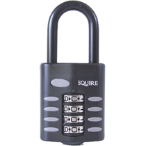 Squire CP50/1.5 Recodable Long shackle Combination Padlock