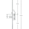 Fullex 2 Deadbolts - 1 Hook - Split Spindle : UPVC Multi-Point Locking Mechanism  view 2 thumbnail