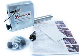 Zedlock: Complete with 5 lever mortice lock