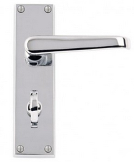Chrome Bathroom Lever handles