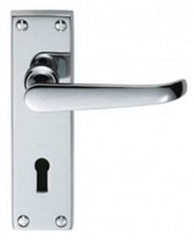 Chrome Lever Lock handles