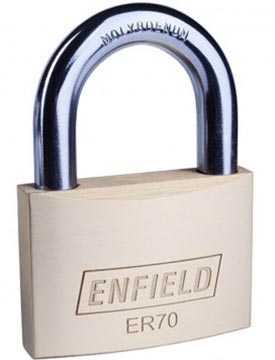 Enfield ER70 Brass Padlock 