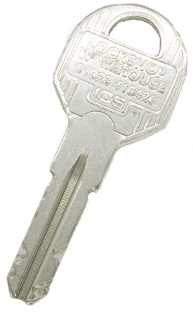 Squire SS50CS Closed Shackle Padlock with EVVA ICS key - Fully Protected key view 2