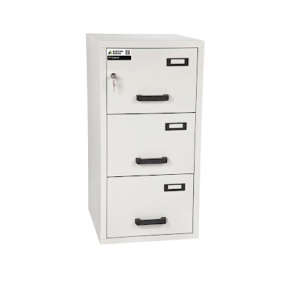 Burton FF Fireproof Filing Cabinet (Size 3 Drawer)