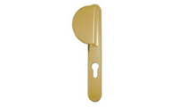 Hoppe UPVC Lever - Fixed Pad handles 92mm centres