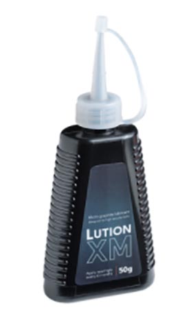 Lution XM graphite lubricant