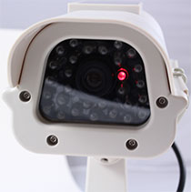 Solar Powered Dummy Camera with Flashing LED view 2