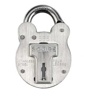 Squire 550 Old English Stainless Steel Padlock 