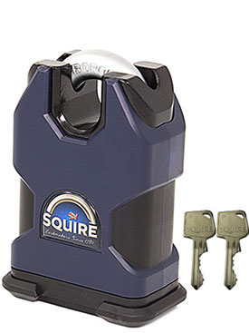 Squire SS50CS Closed Shackle Padlock with Registered key Section