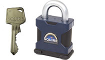 Squire SS65S Stormproof Padlock with Registered Key Section