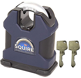 Squire SS65CS Stormproof Padlock with Registered Key Section