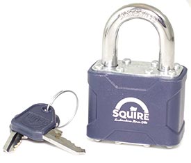 Squire Stronglock - 37 Series - Standard Shackle