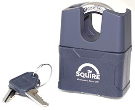 Squire Stronglock - 39 Series - Closed Shackle