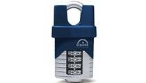 Squire Vulcan Combination Padlock - 50mm - Closed Shackle - 4 Wheel