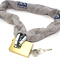 Squire Y3 Chain - 900mm x 10mm Link - Case Hardened Steel Chain with 70mm Brass Padlock view 1 thumbnail