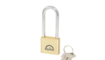 Squire LN4 - 40mm - Brass Padlock - 64mm Long Shackle