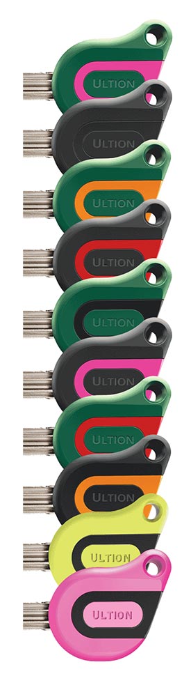 Key cap range suitable for Ultion Cylinder Keys