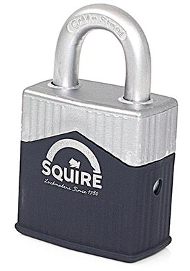 Squire Warrior WAR45 - Key Locking Padlock - CEN 2
